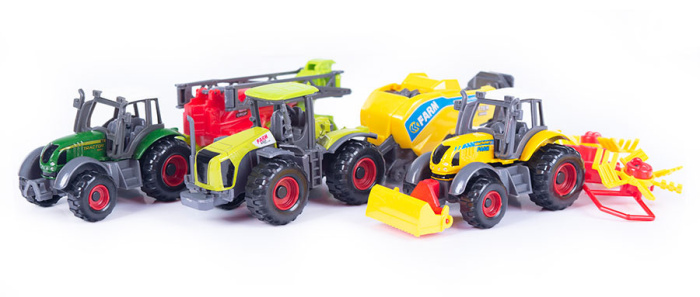 Pojazdy rolnicze traktory z przyczepami